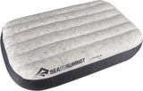 Sea to Summit - Almohada de viaje Eros Down L - Ultraligera e inflable - Material 10D - Almohada de plumón premium - Antideslizante - Para senderismo y acampada - 42 x 28 x 12 cm - Gris - 95 g Naty Shop Almohadas de viaje grises 1 pieza (paquete de 1)