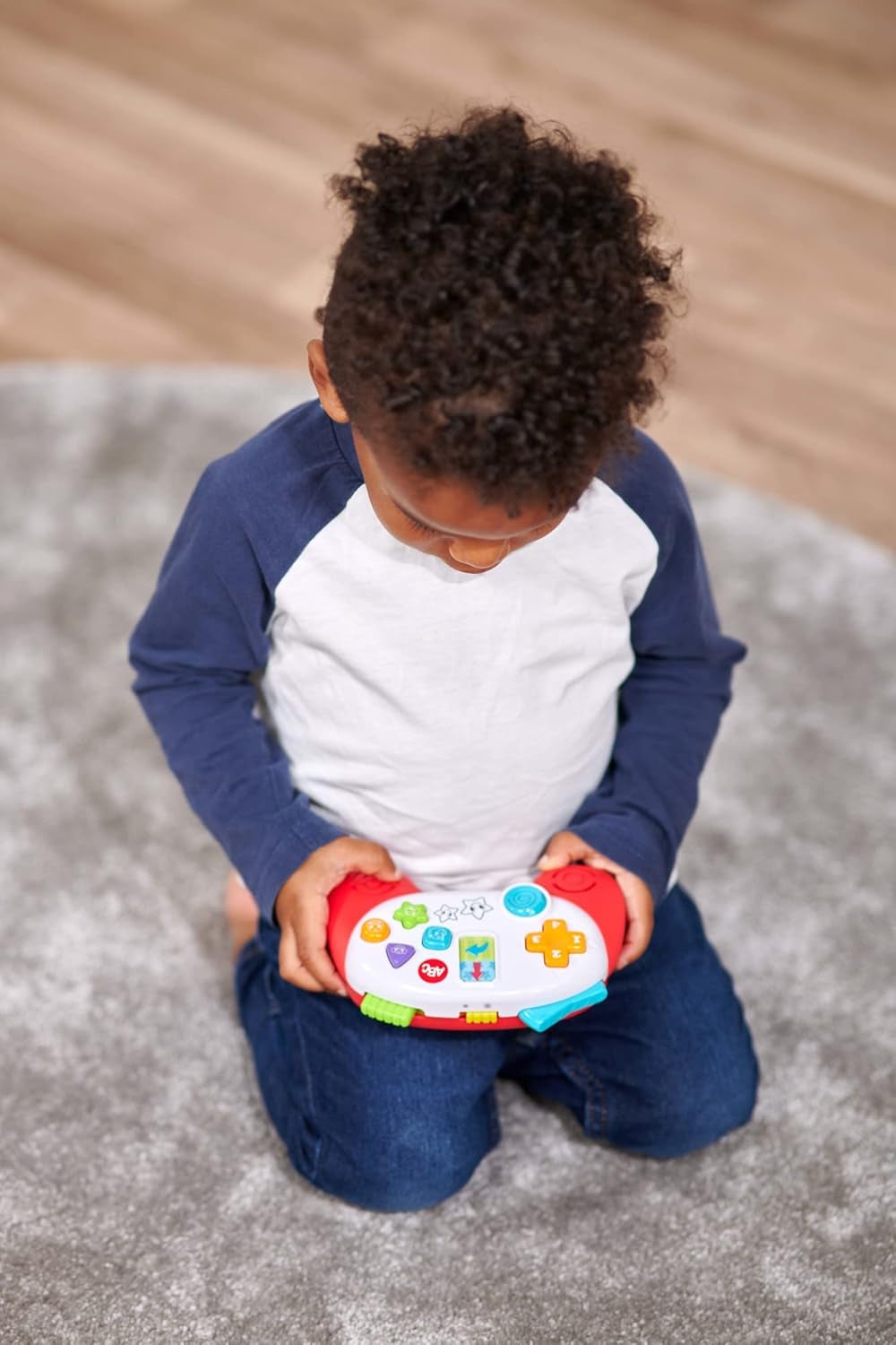Simba 104010017 - Mando ABC, Juguete Bebe, Sonidos de Animales, Canciones, Más de 20 Sonidos, A Partir de 12 Meses, Habilidad Motriz, Consola de Juegos, Juguete Infantil, Play Phone Bebe Toys Naty Shop