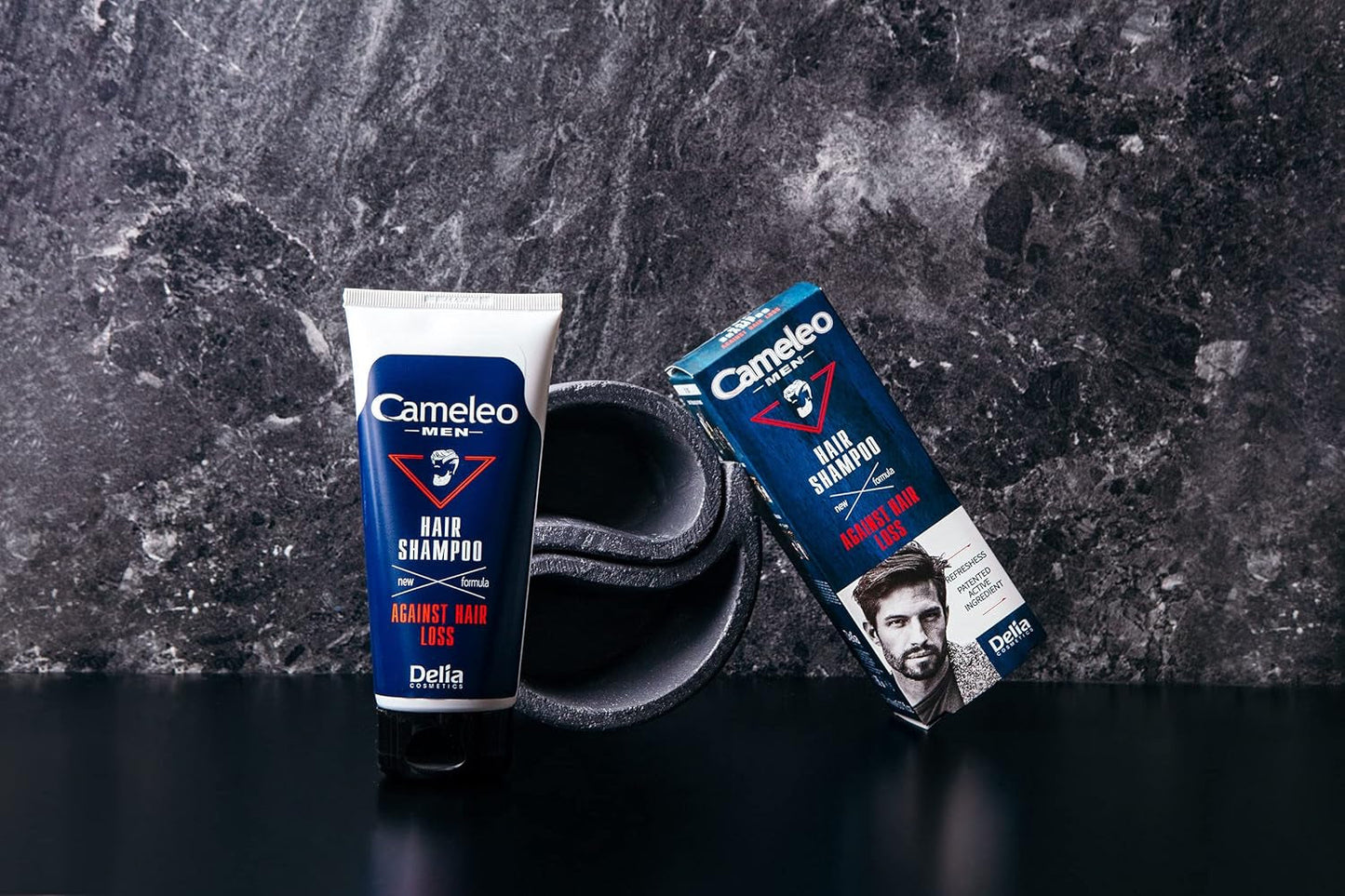 Cameleo Men - Lavado de cabello para hombres contra la caída del cabello, 150 ml Cuidado del cabello Naty Shop