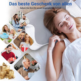 Hothands Almohada De Espuma Viscoelástica Almohada Ortopédica Ergonómica Lado Espalda Almohada para Alivio Del Dolor Abdominal Mejora La Calidad Del Sueño 62X41X13/11Cm Almohadas Ortopédicas Cervicales Naty Shop