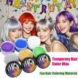 Tinte Capilar Temporal Verde, Tono de Cabello para Peinar para Hombres Mujeres, Pomada Capilar Natural, Cera para Tinte Capilar para Fiesta, Cosplay y Halloween, Navidad, Tinte Capilar Temporal en Crema (100g, Verde) Naty Shop Tinte Capilar
