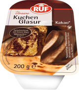 RUF Glaseado de Cacao, 200 gramos Esmaltes y Decoración Naty Shop