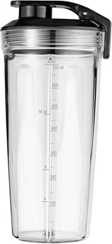 WMF Kult Pro Batidora multifunción Hochleistungsmixer, 30.000 U/Min, batidora, batidora de pie, función Ice-Crush, 4 mezcladores Inkl. Togo-Verschluss Cocina Tienda Naty