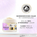 Pantene Pro-V Silky & Glowing Hair Rescue Mascarilla capilar intensiva con Biotina y Keratina Reconstruct 300ml. Ayuda a reparar el cabello seco, dañado o con mechas Naty Shop Hair Mask