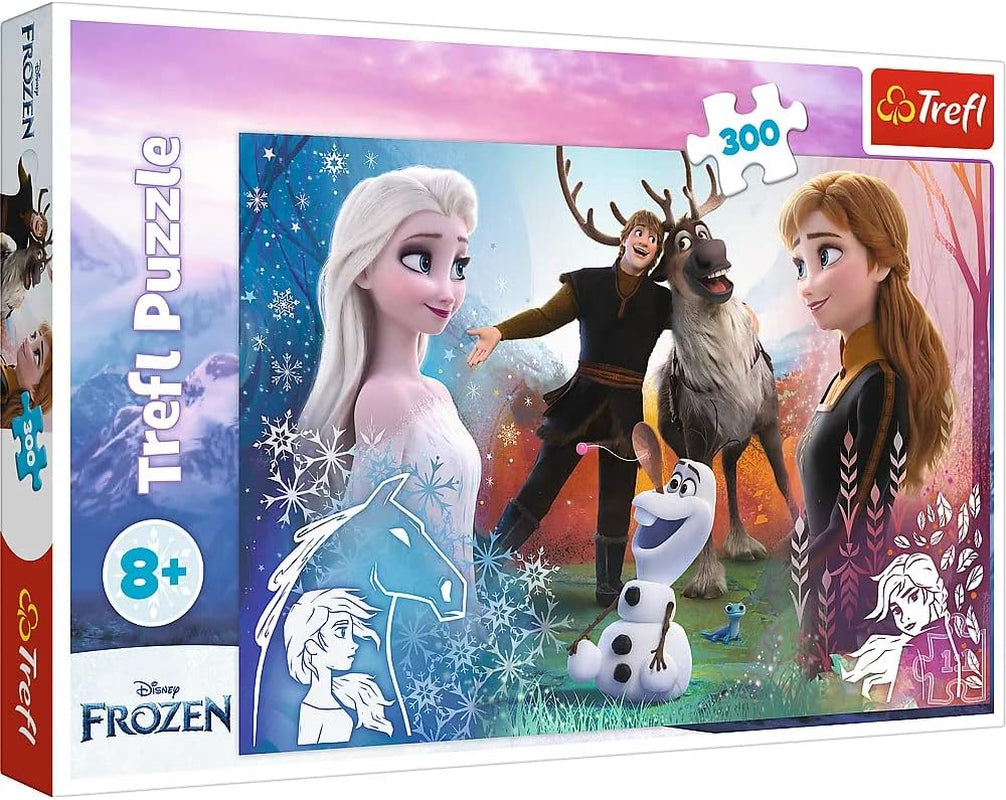 Trefl, Puzzle, Tiempo Mágico, Disney Frozen 2, 300 piezas, Para niños mayores de 8 años Puzzle Naty Shop Título predeterminado