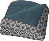 Bleu Câlin Edredón Hermance estampado 1 persona, poliéster, azul/gris, 140 x 200 cm Edredones y edredones Naty Shop Azul/gris/blanco 140 x 200 cm