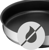 WMF Mini sartén pequeña con tapa 18 cm, Cromargan en acero inoxidable pulido, inducción Ollas y Sartenes Naty Shop