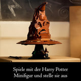 LEGO Harry Potter Sombrero parlante Modelo Hogwarts Película para adultos Regalo para mujeres Hombres Mamá Papá Con 31 combinaciones aleatorias de sonidos Te clasifica en tu casa de Hogwarts 76429 Juegos de construcción Besuche den LEGO-Store