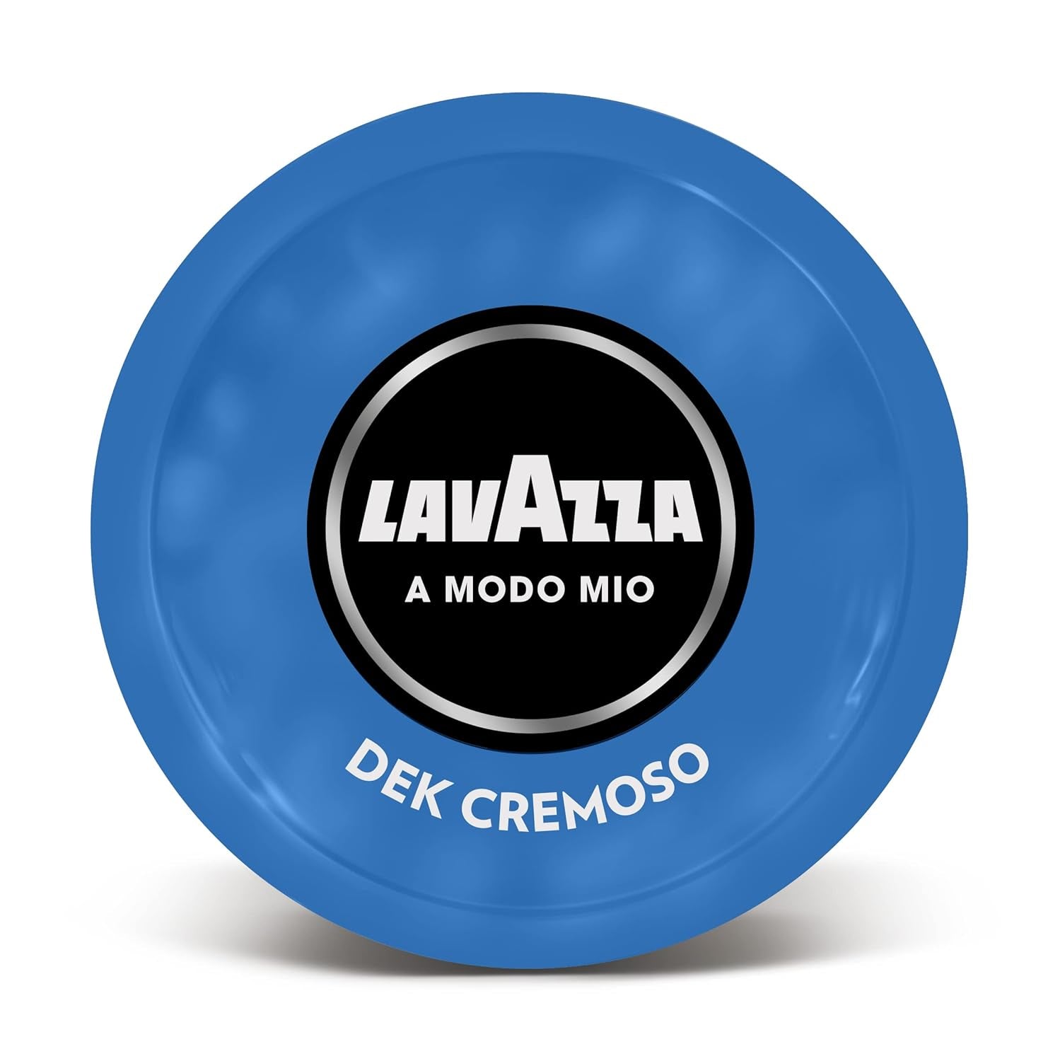 Lavazza A Modo Mio Dek Cremoso, 256 cápsulas de café, para espresso descafeinado con notas aromáticas de almendras y canditis, 100% Arábica, intensidad 7/13, tueste medio, 16 paquetes