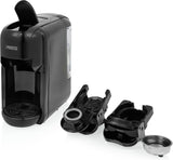 Princess Espressor 249452 – Para cápsulas Nespresso™, Dolce Gusto y ESE – Bomba italiana de 19 bar – 0,6 L – 1450 W