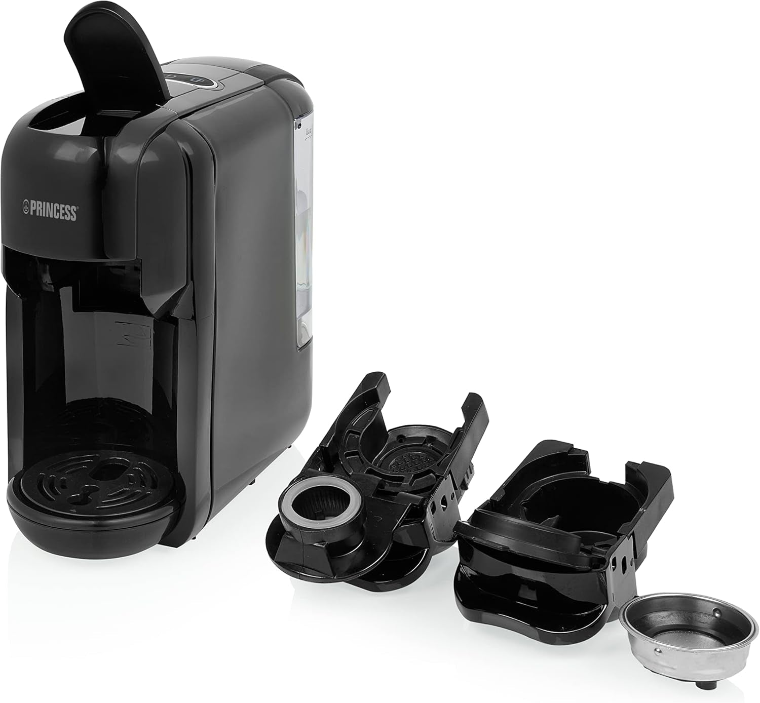 Princess Espressor 249452 – Para cápsulas Nespresso™, Dolce Gusto y ESE – Bomba italiana de 19 bar – 0,6 L – 1450 W