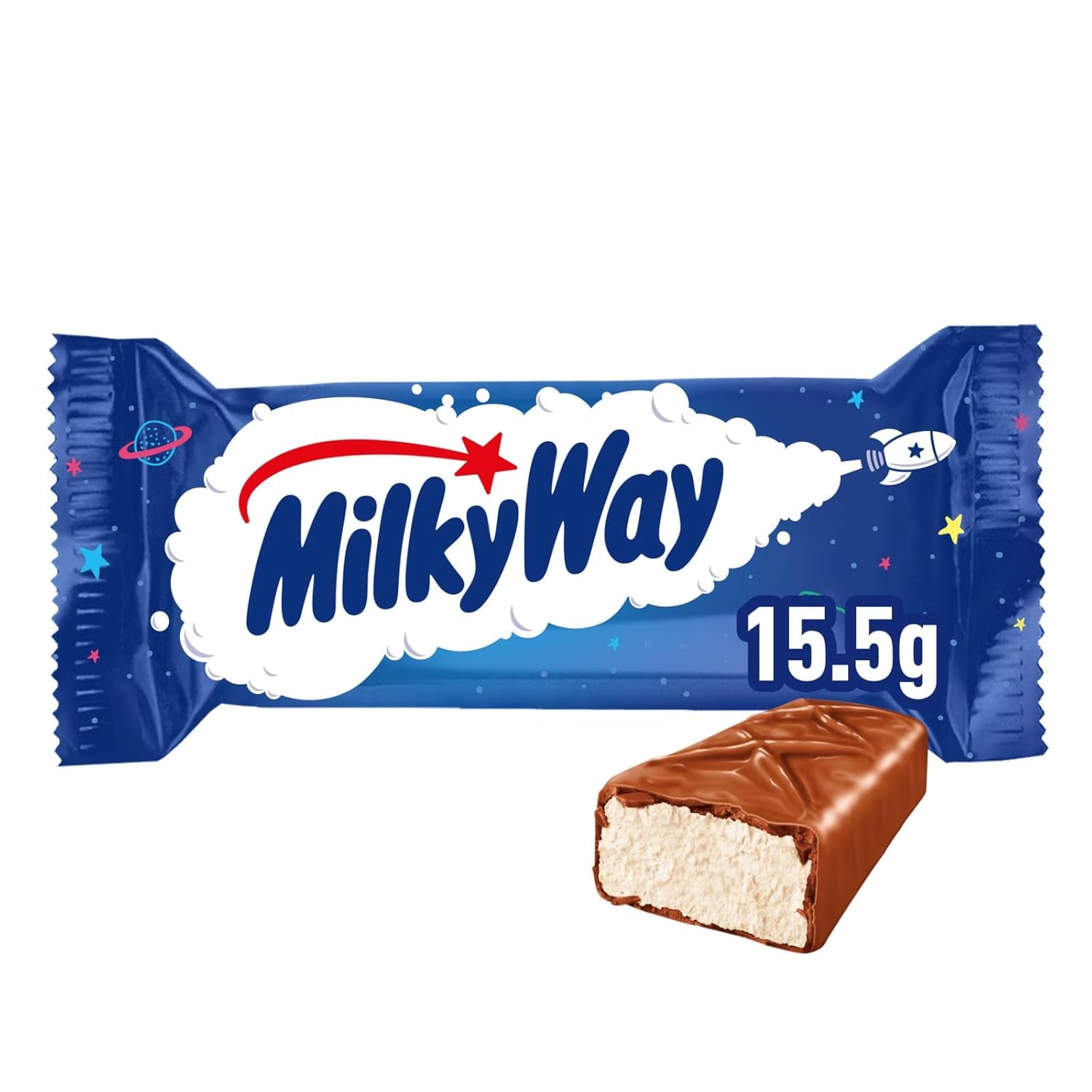 Mini barras de chocolate, paquete a granel de chocolate, crema de leche ligera, 150 x 15,5 g, 2,3 kg