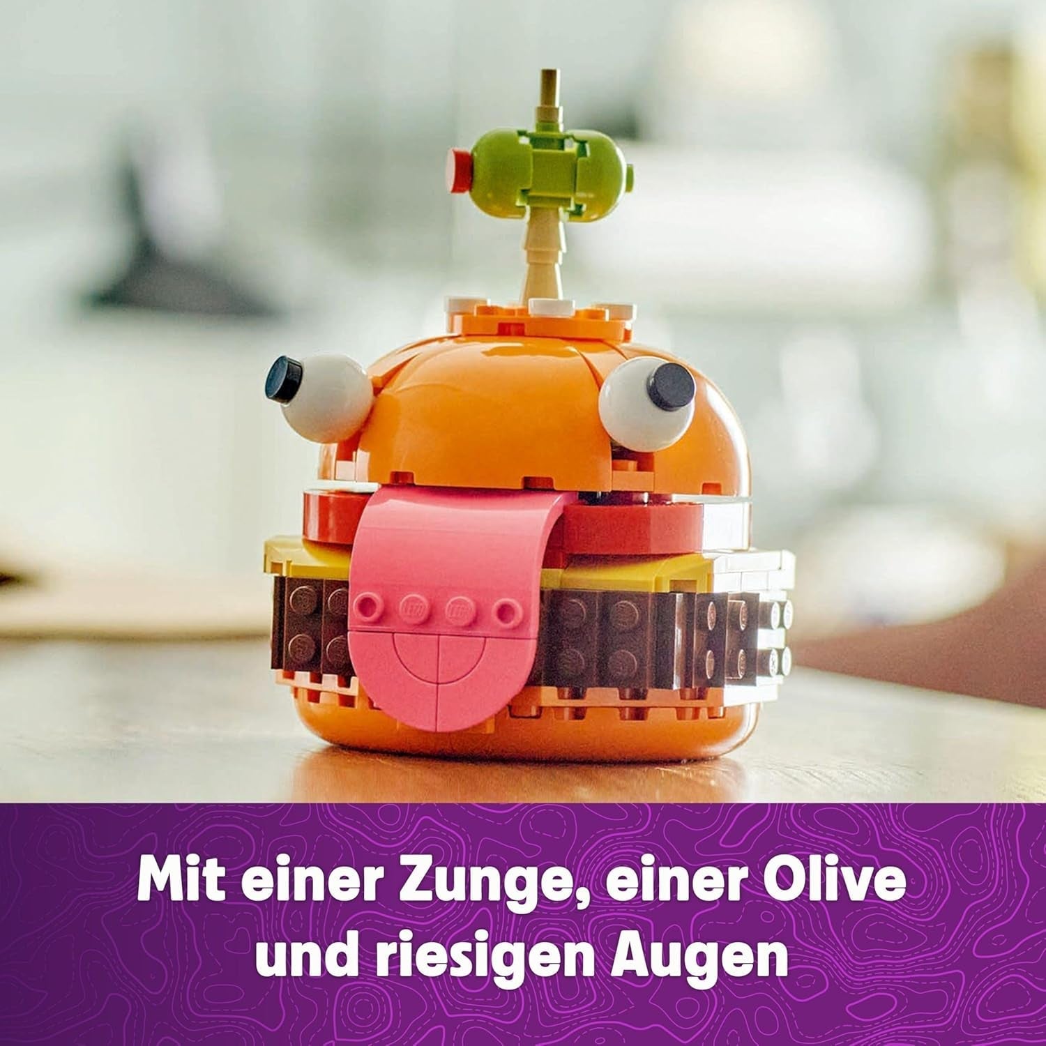 LEGO Fortnite Durrr Burger, juego de construcción de videojuego para jugadores mayores de 9 años, modelo de exhibición, figura coleccionable, regalo para niños, adolescentes y adultos, artículo de colección 77070 Juegos de construcción Besuche den LEGO-Store
