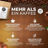 Premium Bio Kaffeebohnen 1000g, 100% Honduras Hochland Arábica Kaffeebohnen Bio - Köstlich, suave, säurearm - Bio Kaffee ganze Bohnen - Ideal como Kaffeebohnen Vollaautomat - 360° Rundum Ehrlich