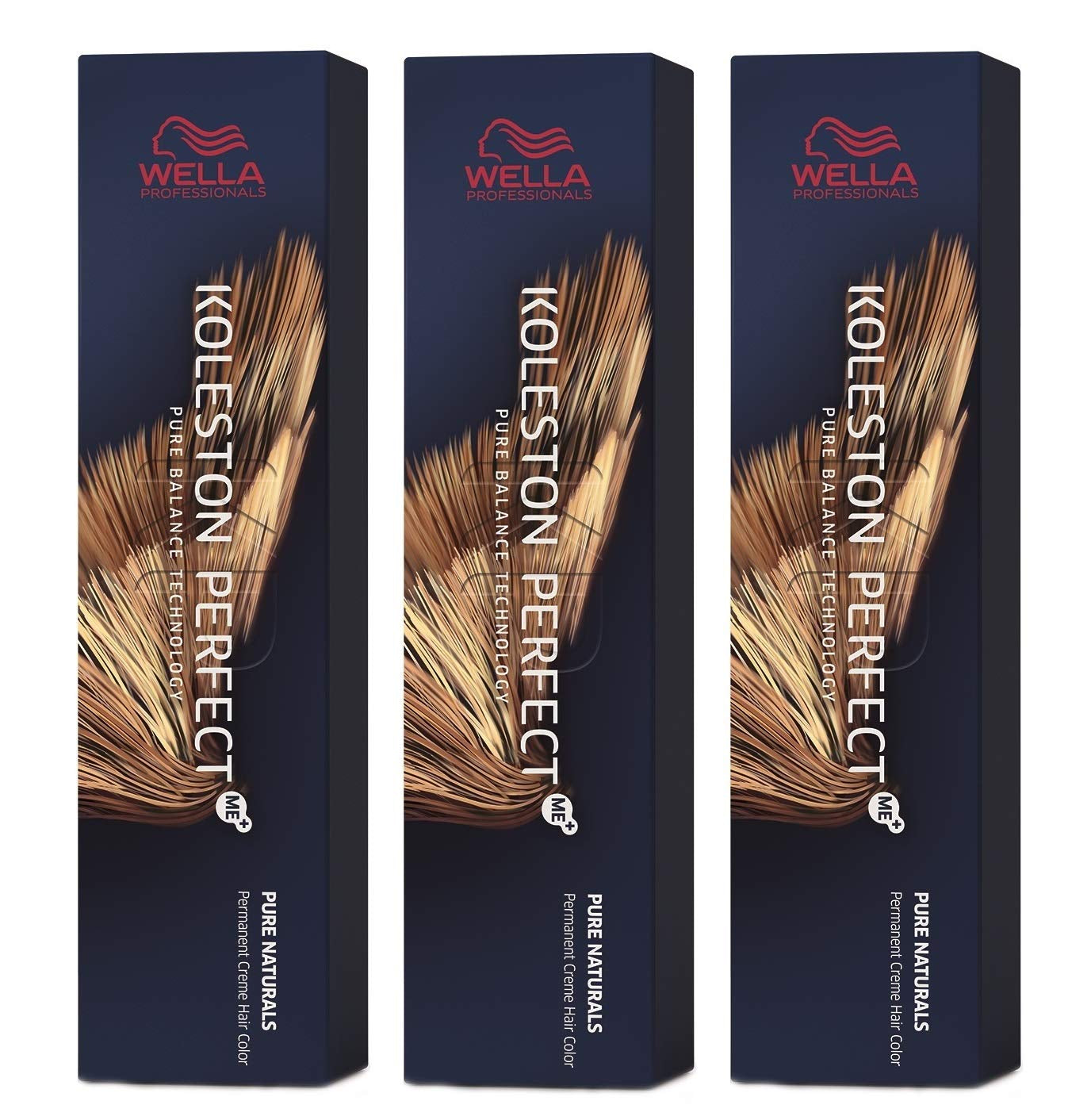 Set de 3 Wella Koleston Perfect ME+ 5/0 Castaño Claro 60ml Naty Shop Tinte para el cabello Título predeterminado