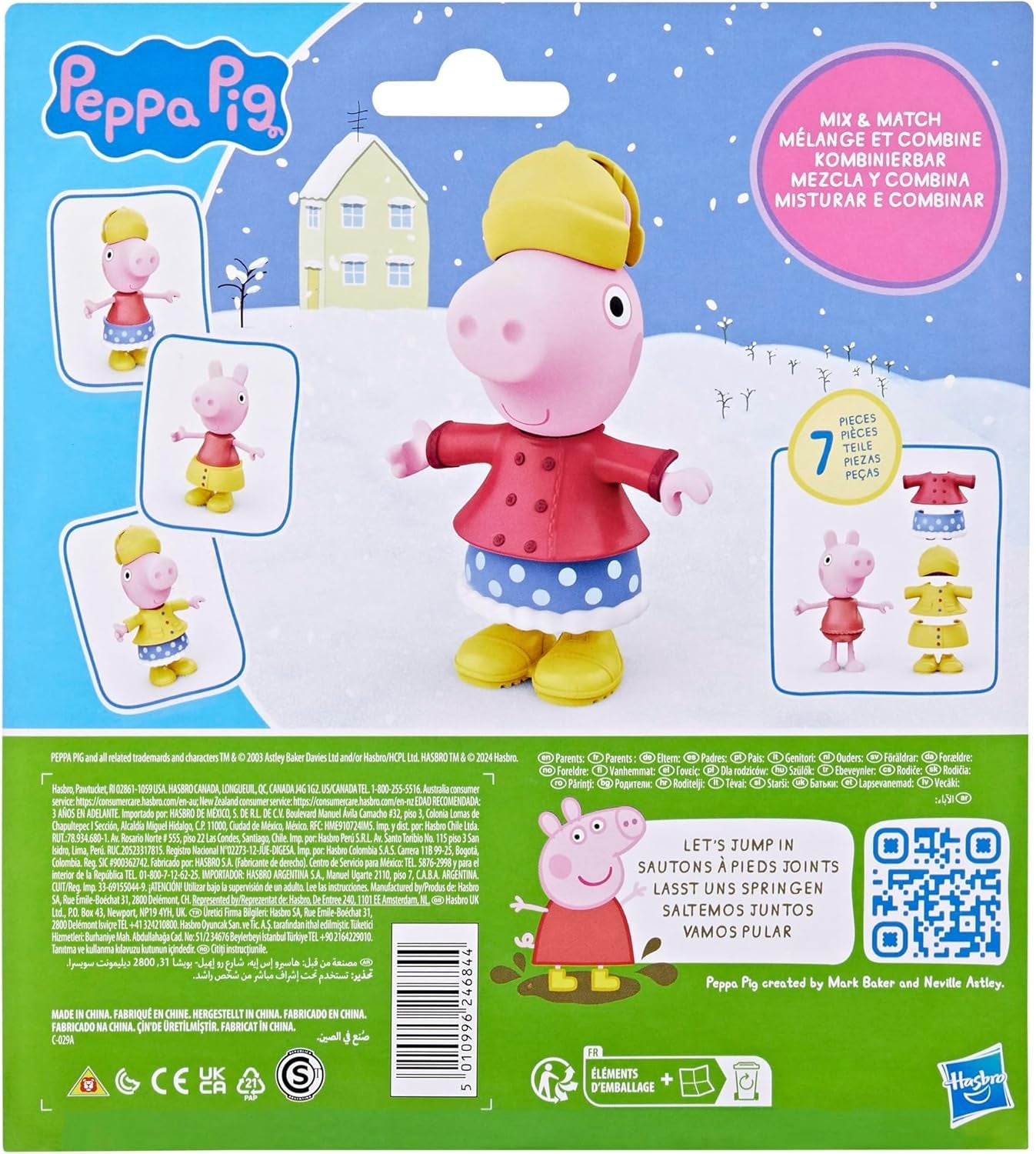 Peppa Pig Fun Figura disfrazada de Peppa Pig