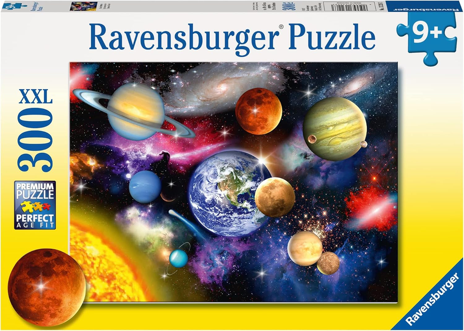 Ravensburger Puzzle infantil - 13226 Sistema solar - Puzzle espacial para niños mayores de 9 años, Puzzle XXL de 300 piezas Naty Shop Título predeterminado