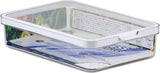 CARE + PROTECT Contenedor de alimentos inteligente, perfectamente apilable, organizador frigorífico, protege los alimentos de la humedad, mantiene los alimentos frescos por más tiempo, 2,15 L Naty Shop cajas de conservación de alimentos 2,6 L