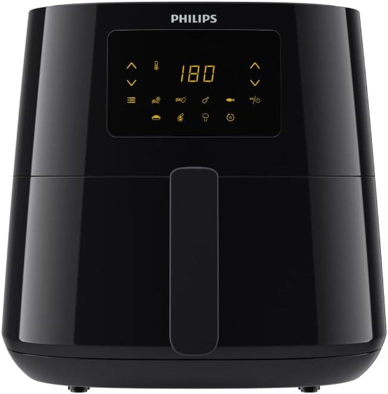 Philips 3000Er Airfryer XL - Tecnología Rapid Air, freír con hasta un 90% menos de grasa, capacidad 1,2 kg, 6,2 litros, pantalla táctil Electrodomésticos Naty Shop Schwarz Sin conexión inalámbrica 6,2 L