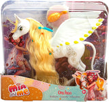 Simba 109480093 - Mia and Me Unicorn Onchao, Con alas móviles, pinzas para el cabello, cepillo para peinar, caballo de juego, pony, Centopia, a partir de 3 años, rosa Naty Shop Muñecas Individuales