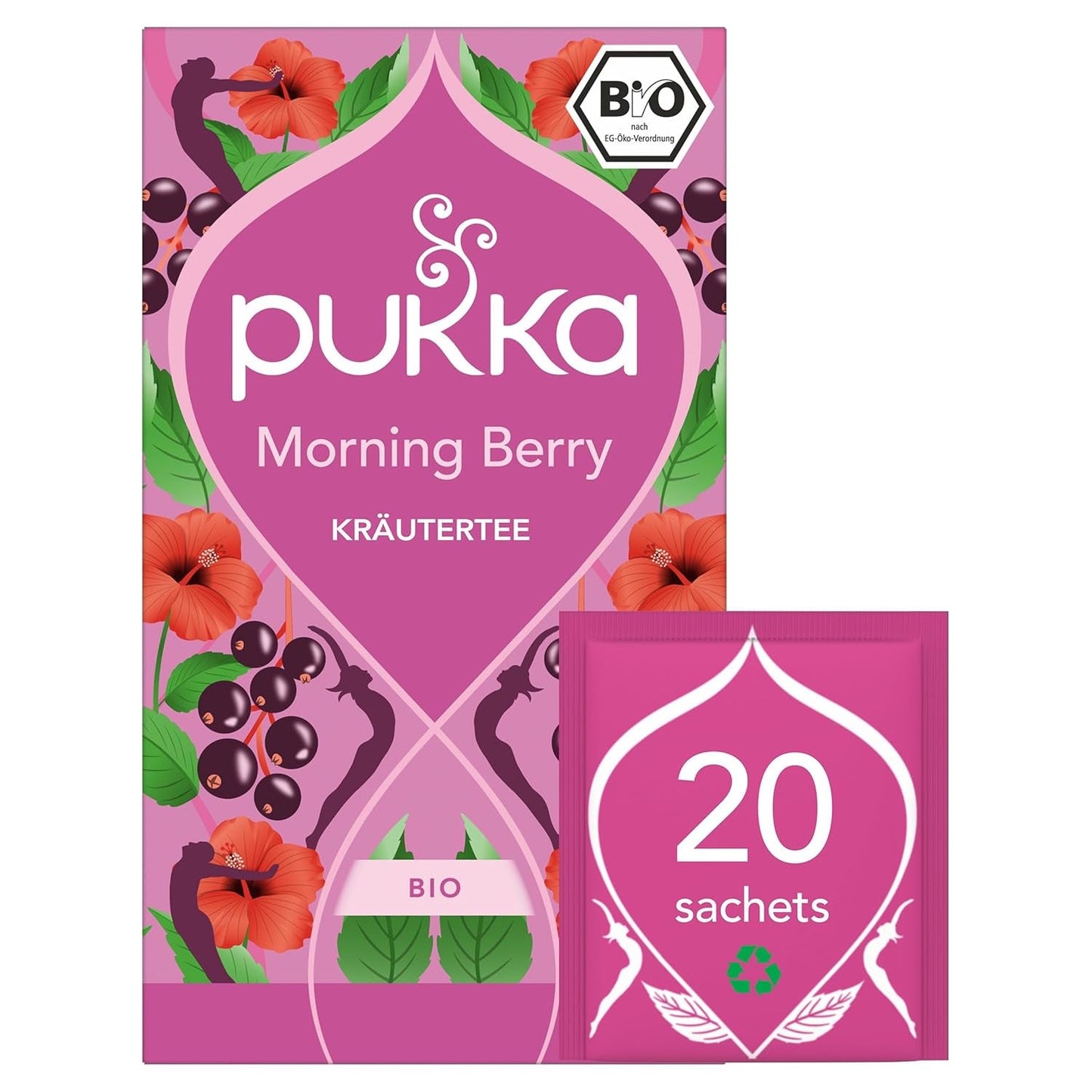 Pukka | Mezcla de tés aromatizados orgánicos "Vanilla Chai" | Canela, jengibre y vainilla | Tea for a treat with natural sweetness | Paquete de 1 | 20 bolsitas de té
