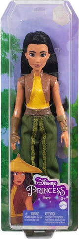 Mattel Disney Toy Raya Muñeca articulada con ropa y accesorios Regalo inspirado en la película de Disney para niños HLX22