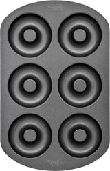 Wilton Donut-Backform Mit 12 Mulden Donutform, Hochwertige Donut Backform Mit Antihaftbeschichtung Für 12 Mini-Donuts, Spülmaschinenfest Moldes y bandejas para hornear Naty Shop L