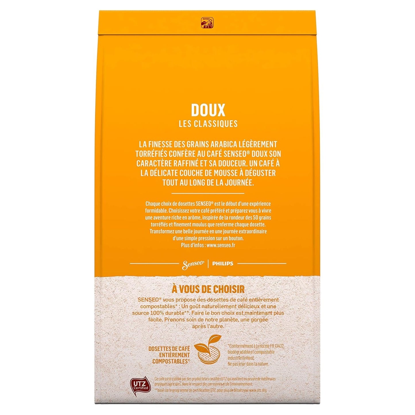 Senseo Kaffeepads Doux Sanft 54 ​​pastillas