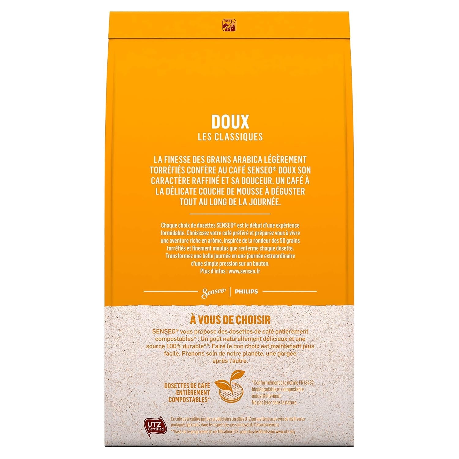 Senseo Kaffeepads Doux Sanft 54 ​​pastillas