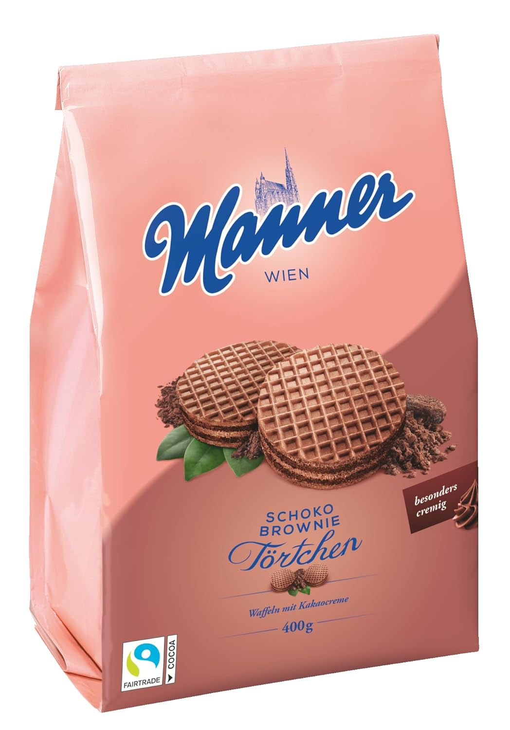 Manera de la tarta | Galletas Crujientes De Crema De Avellanas | 1 paquete (400 gramos)