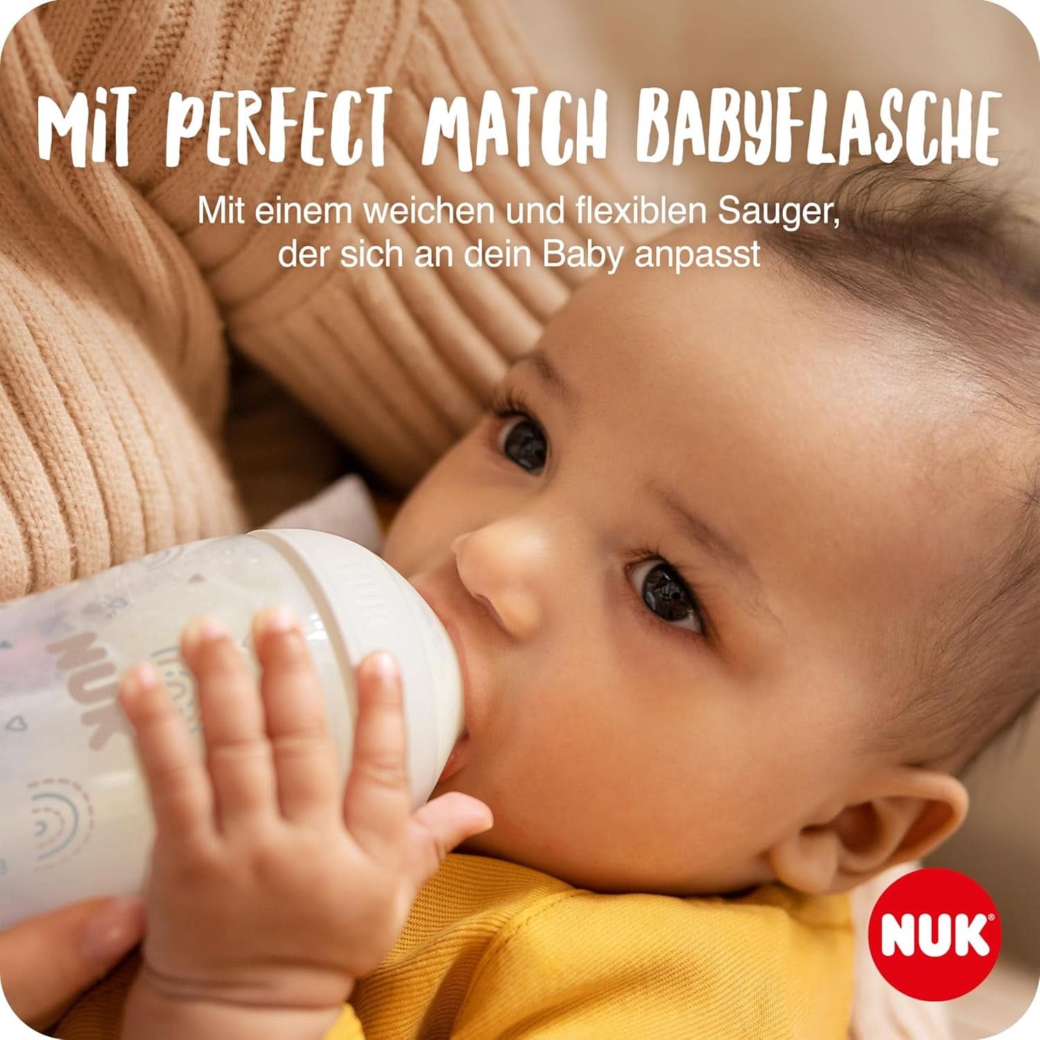Set Sacaleches Manual NUK, Almohada Suave de Silicona, 2 Biberones Perfectamente Combinables, 150 ml Accesorios Alimentación y Lactancia Bebe Naty Shop