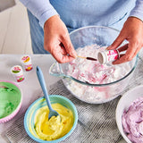 Funcakes Paste Colorants Set de colorantes alimentarios, 8 piezas: Colorante alimentario concentrado para masa, crema, fondant, mazapán, masa, pasta de modelar y pasta de flores. Halal.