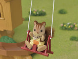 Sylvanian Families 5494 Casa del árbol con aventuras - Juego de casa de muñecas