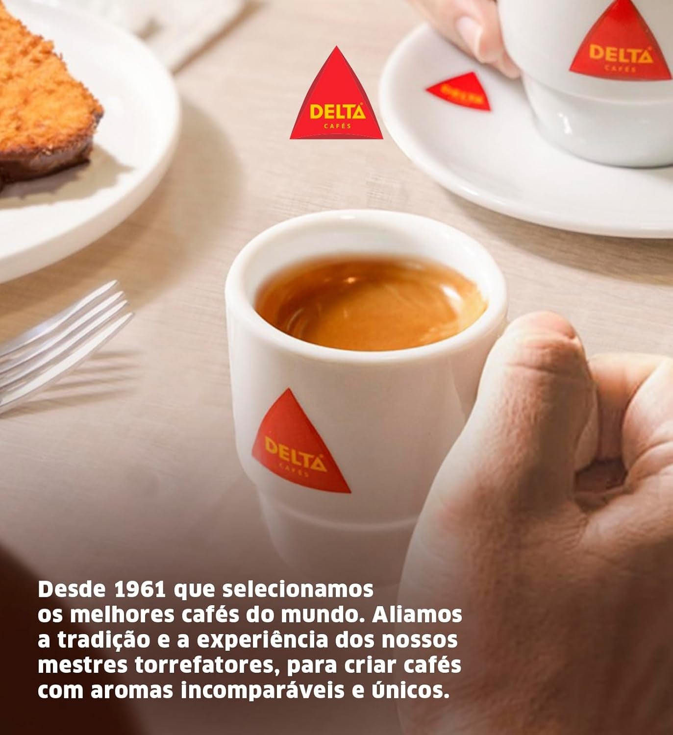 Lote de café en grano Delta, envase Gold, 500 g