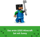 LEGO Minecraft Huerto de Cerezos en Flor Jardín de Juguetes para Explorar con Sunny, Sniffer, Zombis y Abejas Regalo de Jugador para Niños y Niñas 8 Años 21260 Juegos de Construcción Beuche den LEGO-Store