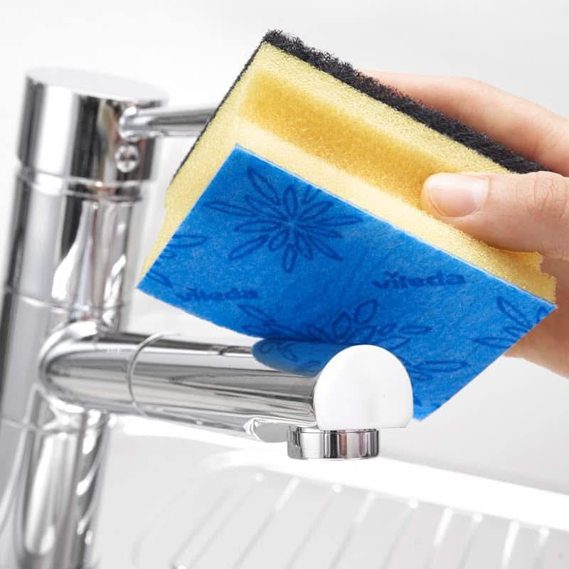 Vileda Glitzi, esponja lavavajillas para la cocina, con efecto antibacteriano, muy absorbente, pack de 18 Detergentes de Cocina Naty Shop