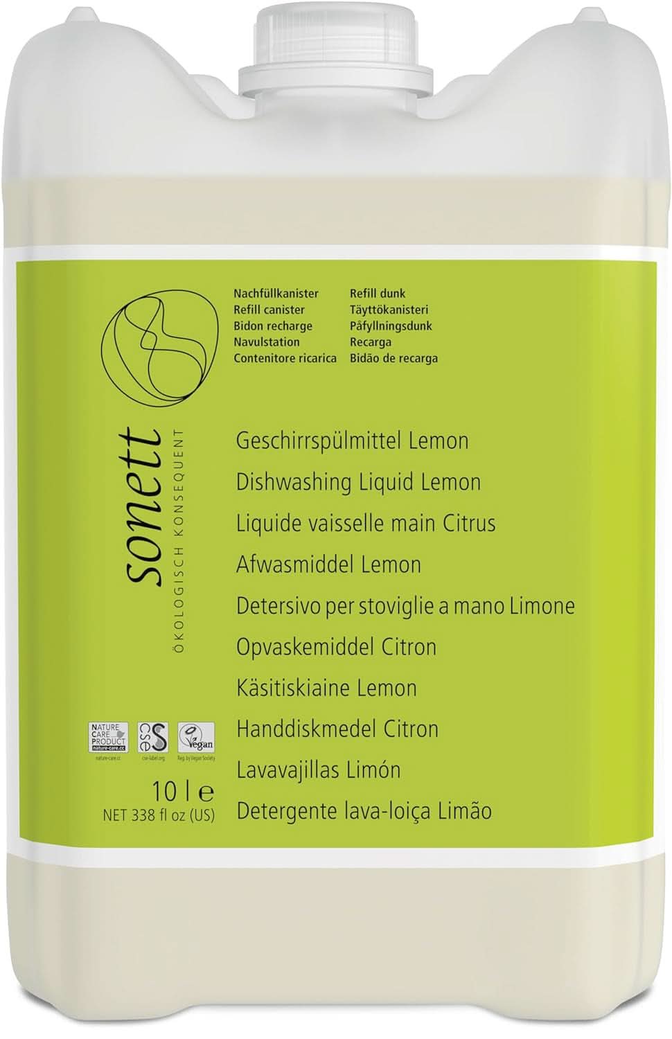 Líquido lavavajillas Sonett Limón Detergentes de Cocina Naty Shop