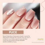 Makartt Poly Nail Extension Gel - Gel de extensión acrílico, gel fortalecedor de uñas, decoración de uñas, 50 ml (púrpura)