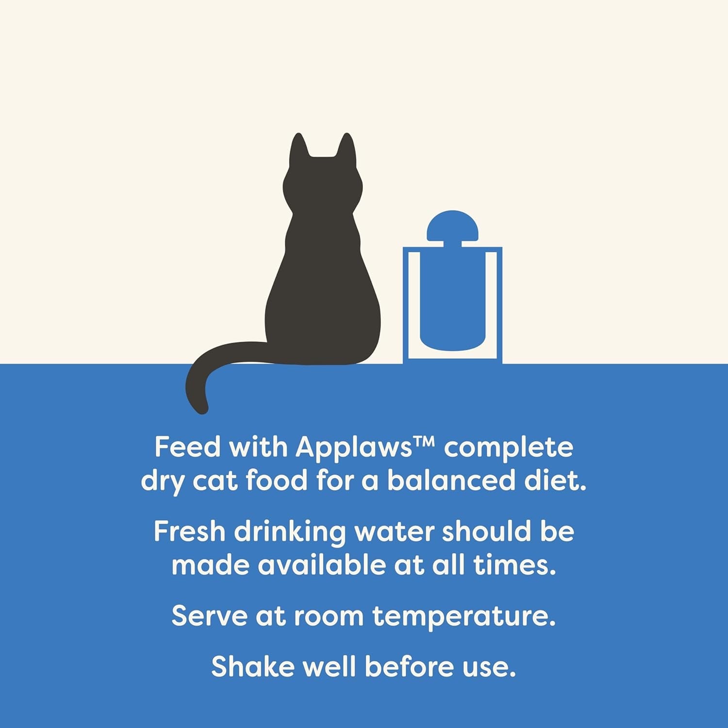 Applaws Comida húmeda para gatos 100% natural - Sopa de huesos de pescado con atún, 12 sobres filtrantes x 85 g