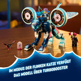 LEGO Dreamzzz Moto del Gato de Zoey 2 en 1, regalo para mayores de 7 años, modelo animal, juguete de bloques de construcción, moto, juego de fantasía para niños y niñas 71479 Juegos de construcción Beuche den LEGO-Store