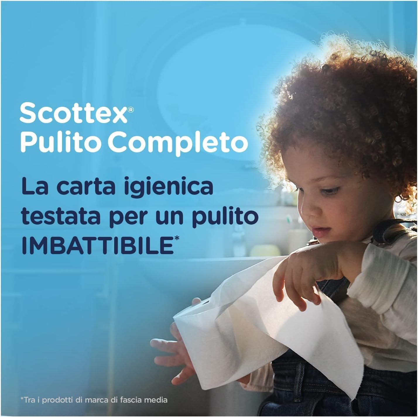 Papel higiénico, limpio, ahorra espacio, 64 rollos.