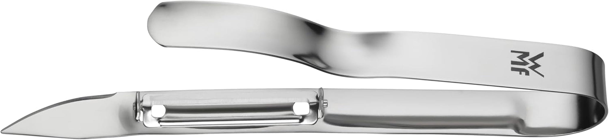 Pelador de espárragos WMF Gourmet 17 cm, acero inoxidable Cromargan Peeler Naty Shop Spargelschäler