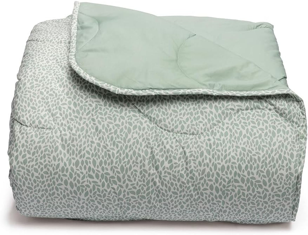 Foppapedretti Notte & Natura Edredón Pétalos con arena, edredón para cama individual, 100% algodón, hecho en Italia Edredones y edredones Naty Shop Salvia con pétalos Cama individual