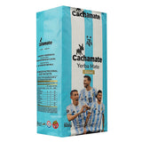 CACHAMATE Mundial Suave 500G | Fútbol edición especial | Yerba Mate Argentina | 12 meses de maduración natural | Propiedades antioxidantes y diuréticas.