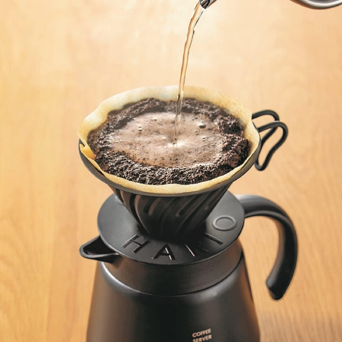 Gotero de café metálico V60