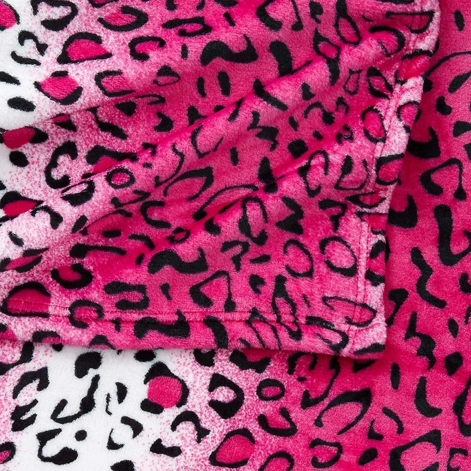 Home Must Haves Queen/King Cebra Jirafa Safari Estampado animal Para todas las estaciones Manta para sofá súper suave y cálida Tamaño de cama Poliéster rosa Leopardo rosa Edredones y edredones Naty Shop
