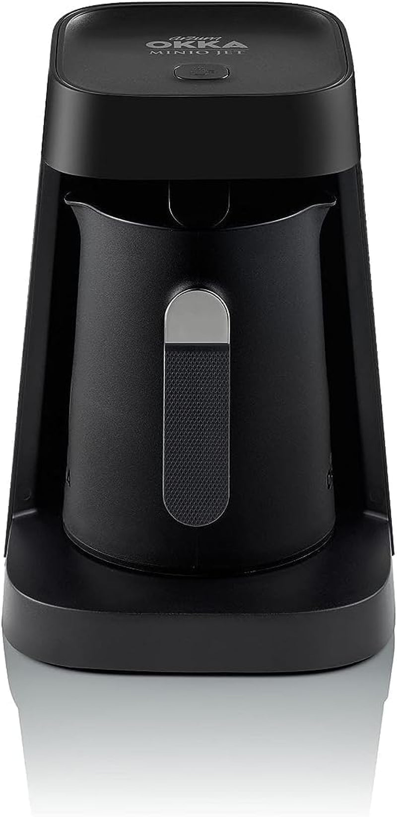 Cafetera turca Arzum Okka MINIO JET, 400 W, capacidad 5 tazas, protección contra desbordamiento, sistema de aviso acústico, Cafetera turca, cromada