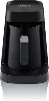 Cafetera turca Arzum Okka MINIO JET, 400 W, capacidad 5 tazas, protección contra desbordamiento, sistema de aviso acústico, Cafetera turca, cromada