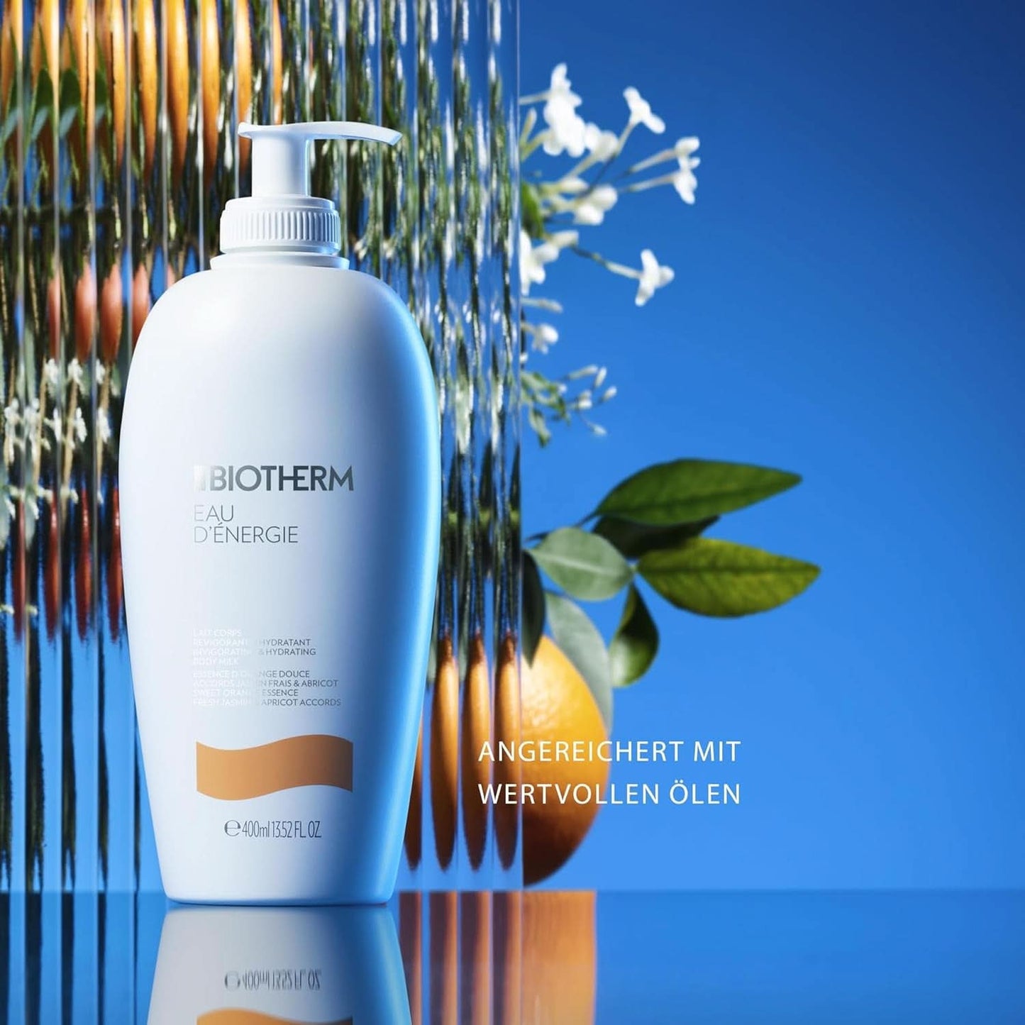 Biotherm Eau D'Énergie, Loción corporal para todo tipo de pieles, 400 ml Cosmética y Belleza Naty Shop