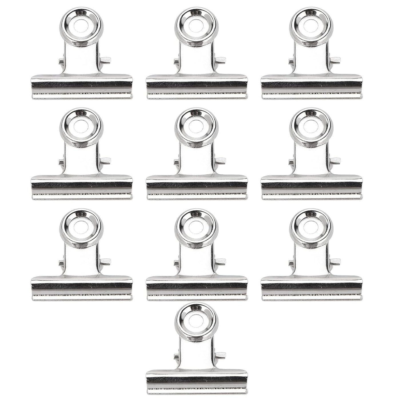 10 piezas Clips de uñas Clip de metal Clip de extensión de uñas Herramienta de arte de uñas Fijador de fibra de vidrio Accesorios de arte de uñas Equipo práctico duradero Salón de bricolaje para el hogar